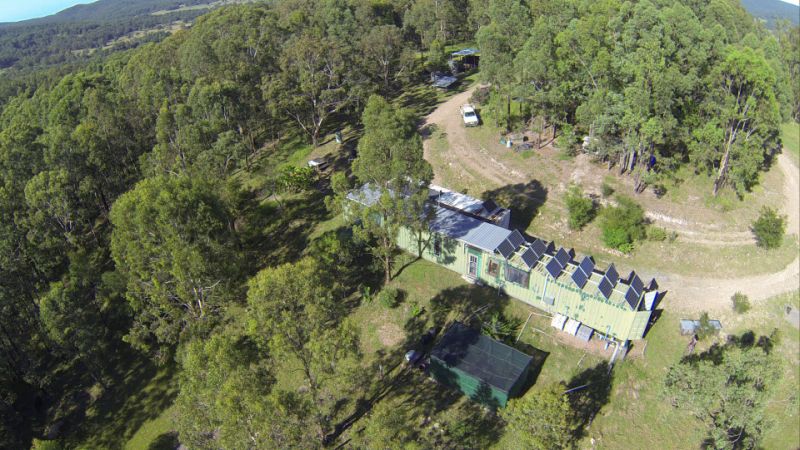 Former RAF engineer turned shipping containers into off-grid home