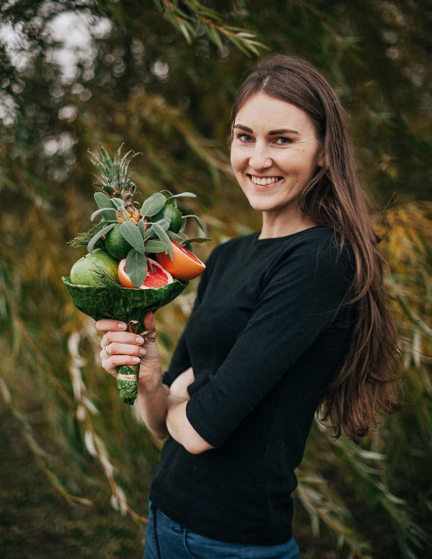 Fruit bouquets by Karolina Samale