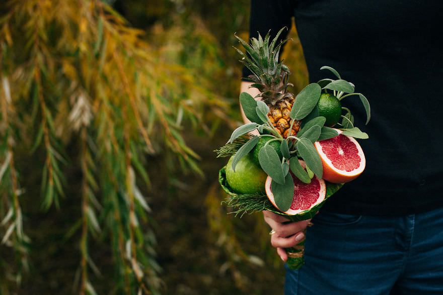 Fruit bouquets by Karolina Samale