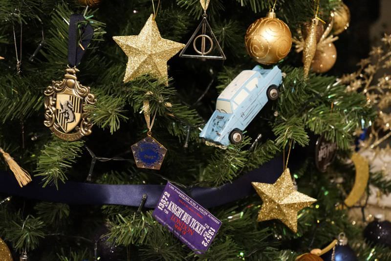 A Magical Harry Potter Christmas Tree from Seaham, England