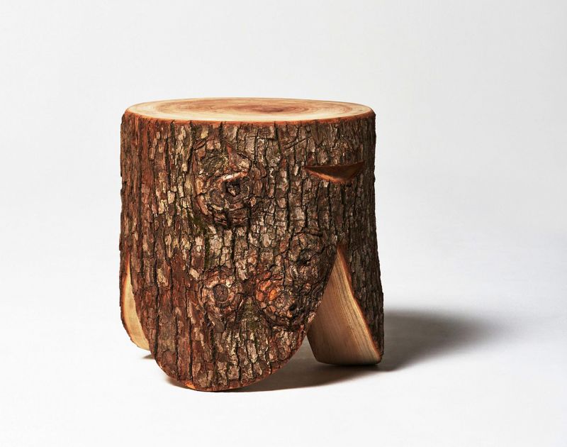 Log Furniture Series by Torafu Architects