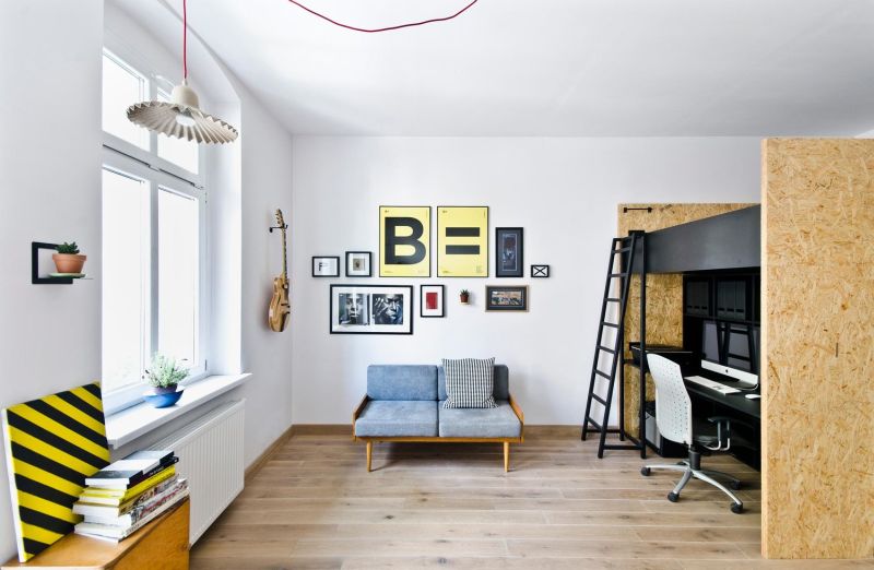 Wooden flooring and bright interiors 