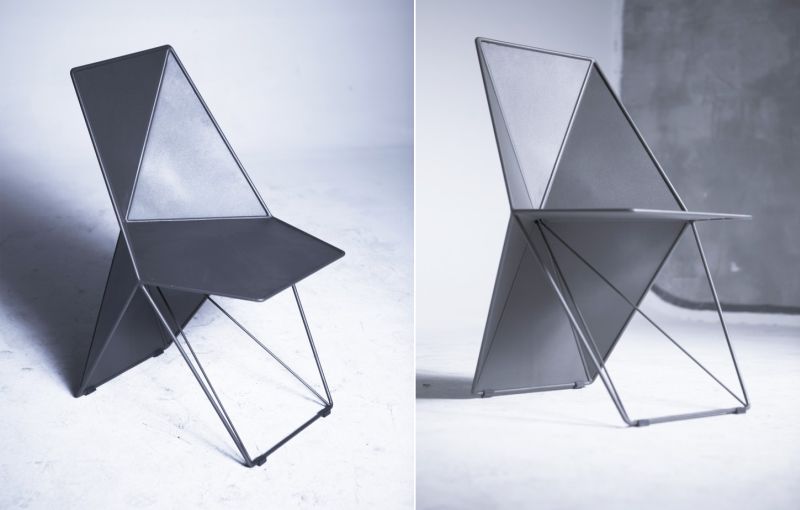 Its polygonal shape is inspired by various crystalline elements in nature