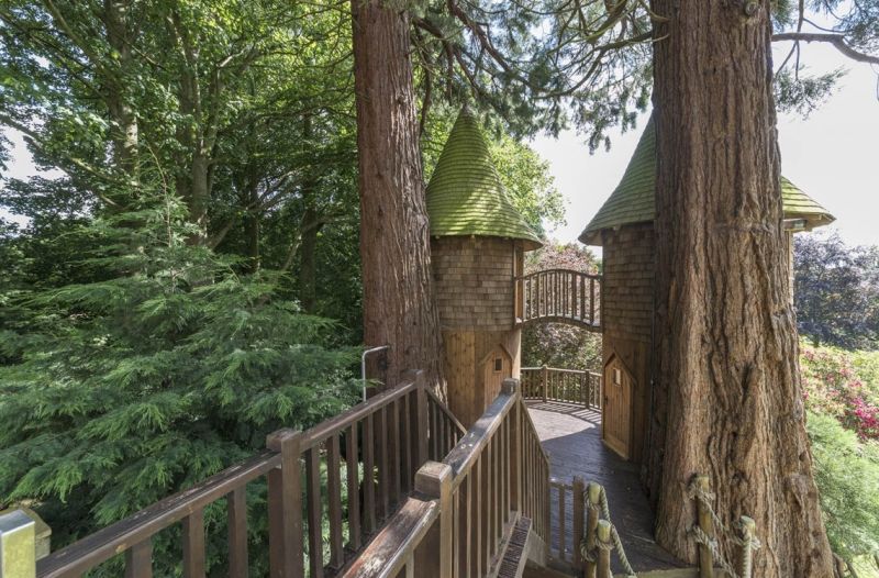 Tiny structure looks like playhouse for kids 