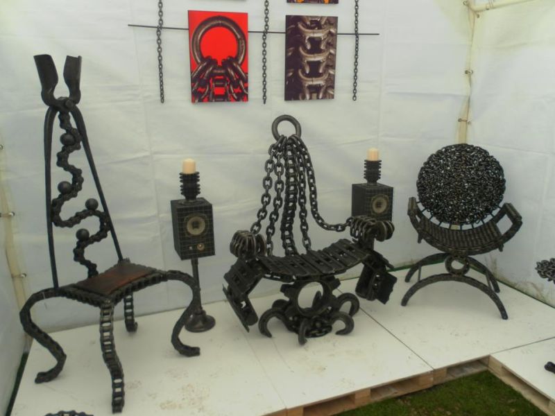 metal furniture art