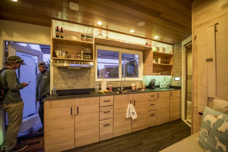 The rEvolve rotating tiny house by Santa Clara University