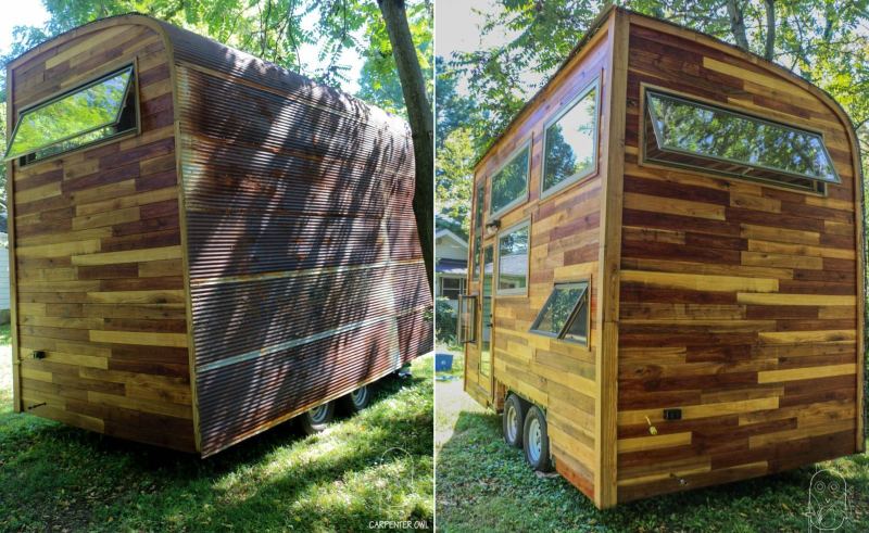 Tiny house by Carpenter Owl Daniel Weddls