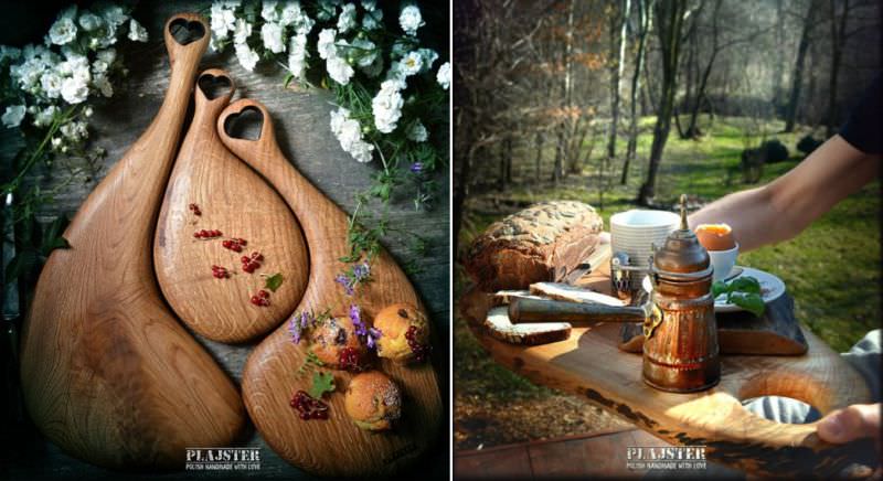 Wooden Kitchenware by PLAjSTER