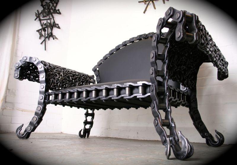 metal furniture art