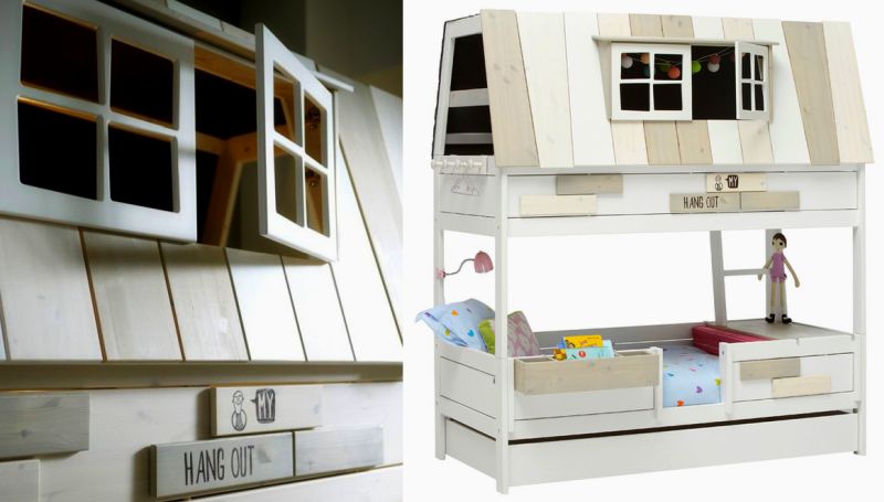 Adventure kids bunk bed from Denmark