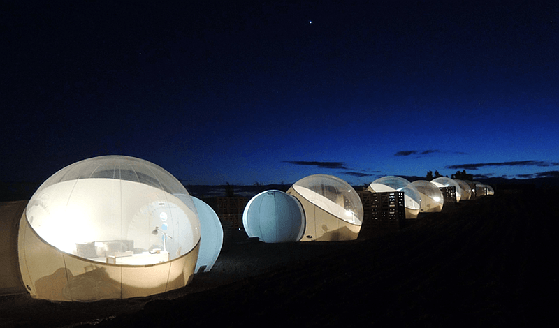 Bubble Tents in the Atacama Desert Chile