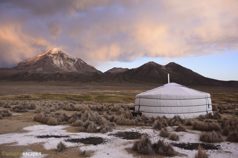 Blink yurt in the Bolivian Andes (Photographer: Stéphane Gautronneau)