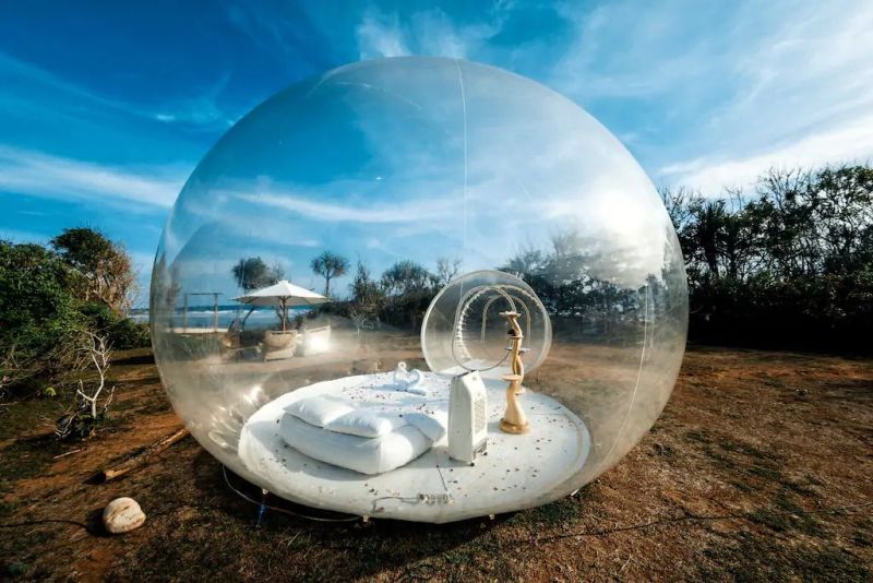 Bubble hotel in Uluwatu, Bali