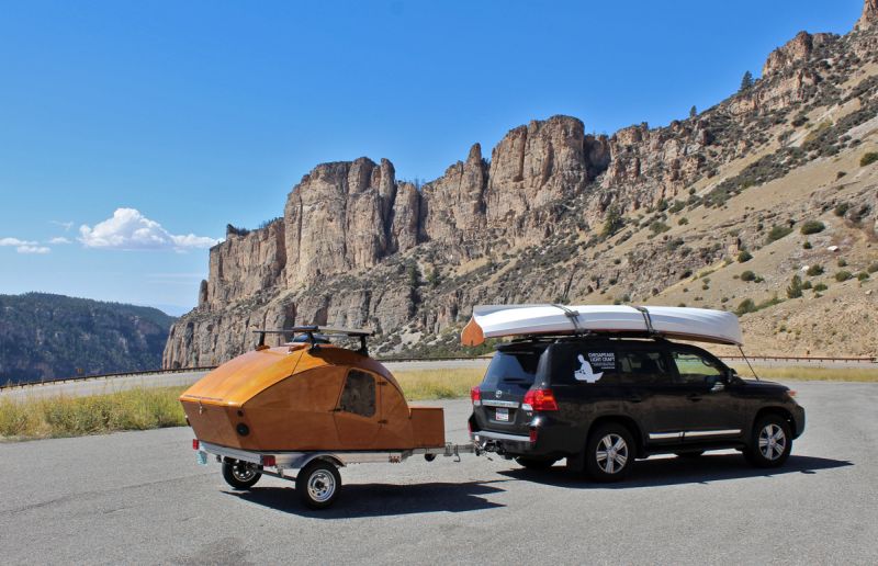 Take this camping pod anywhere you go in your car 