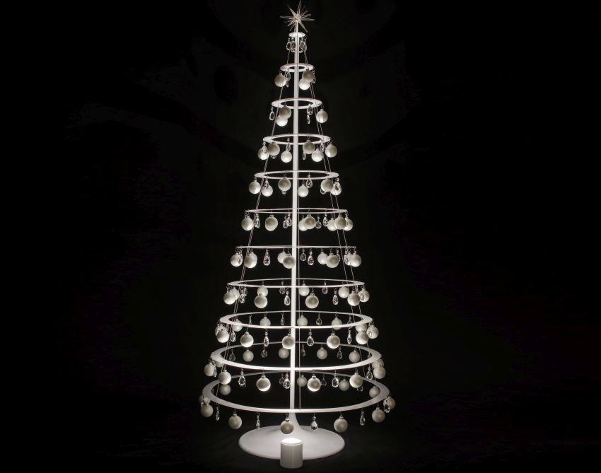 Designer Christmas trees by Matthew Bliss