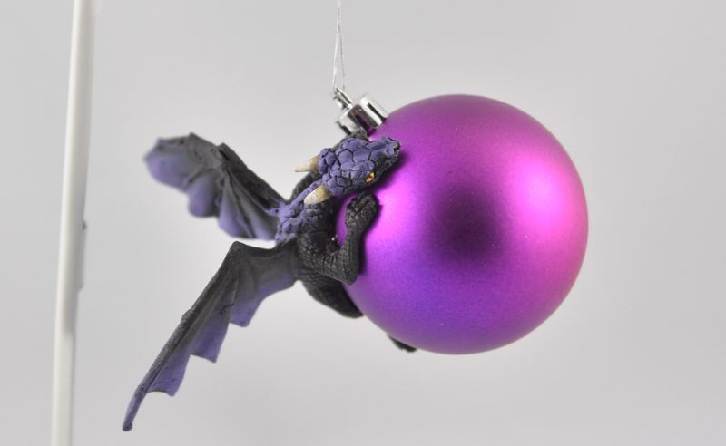 Christmas tree dragon ornaments by Aelia Petro