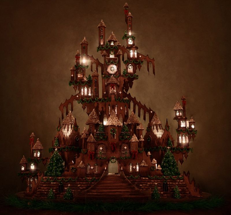 Christine McConnell's five feet Gingerbread Castle is finest dessert