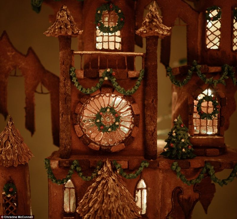 Gingerbread Castle by Christine McConnell