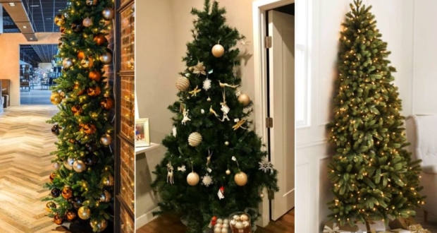 Half Christmas Tree: The Hottest Trend This Holiday Season