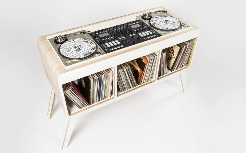 Hoerboard DJ table by David Kornmann