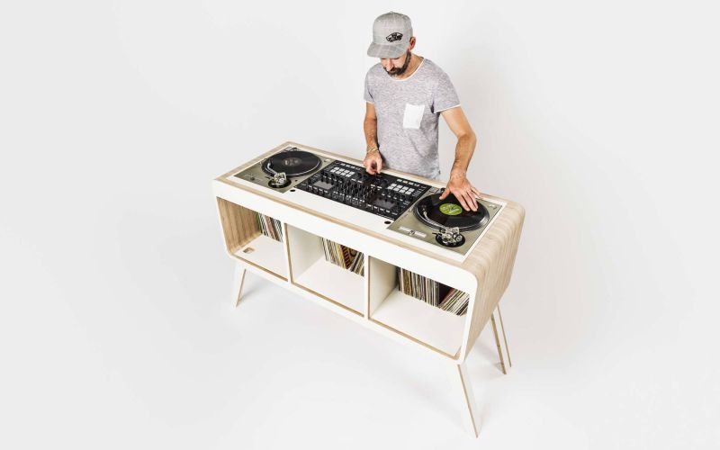 Hoerboard DJ table by David Kornmann