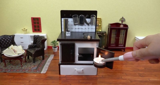 miniature kitchen set real