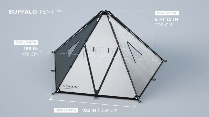 The Buffalo Tent by Alien Buffalo