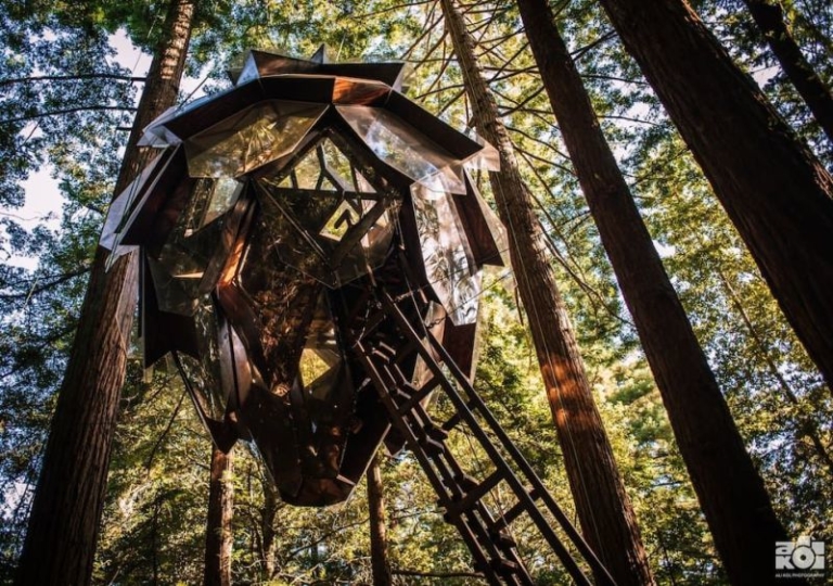 pinecone treehouse airbnb