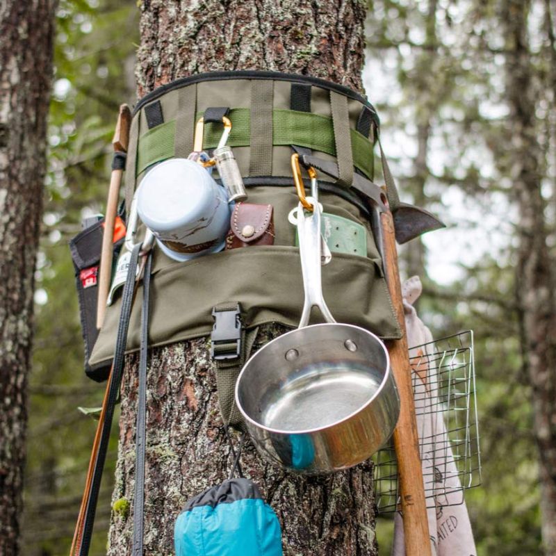 Hang your cookware, water bottles and other tools 