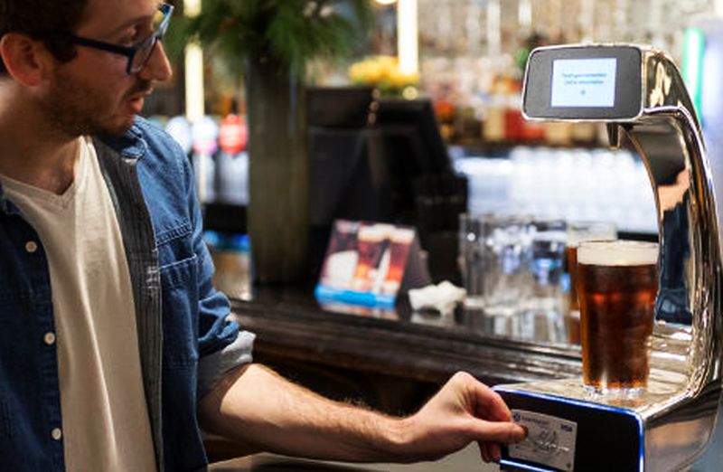 contactless-beer-pump