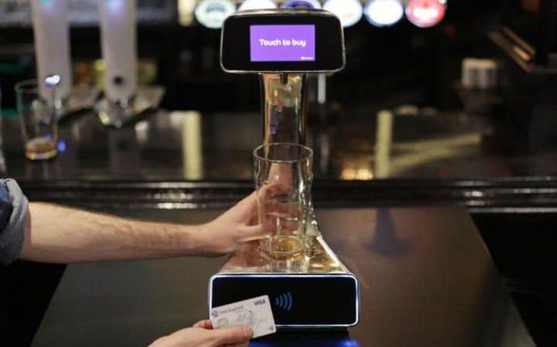 contactless-beer-pump