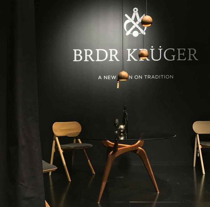 Conceived in the 1950s, Hans Bølling turns to Brdr. Krüger for Triiio table 