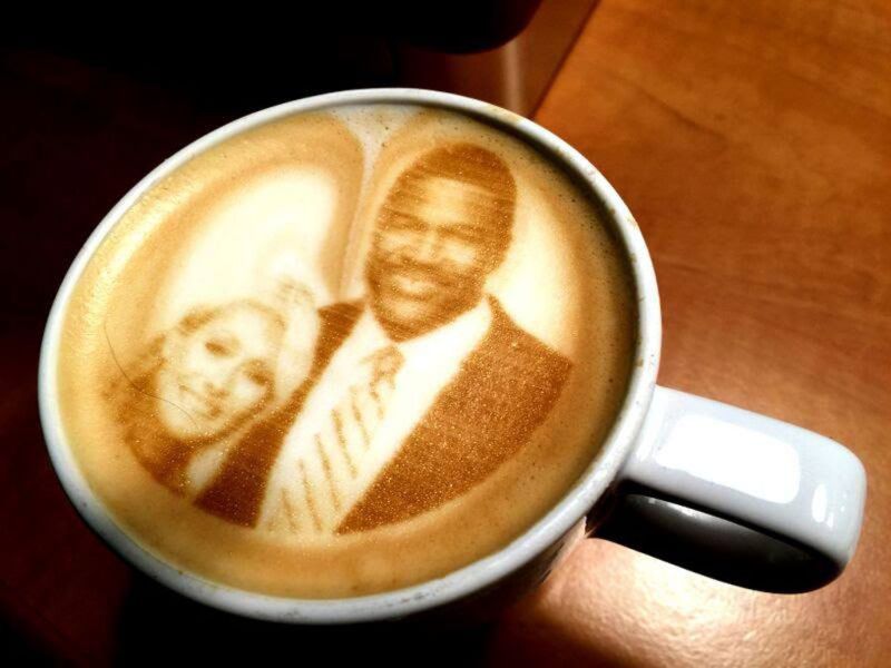 See your prospective soulmate’s face on steaming delicious coffee