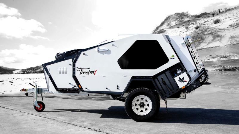 Firetail camper by Track Trailer