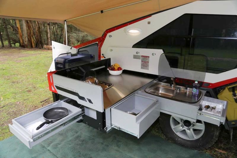 Firetail camper by Track Trailer