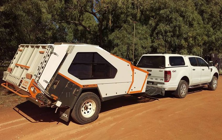 Firetail camper by Track Trailer