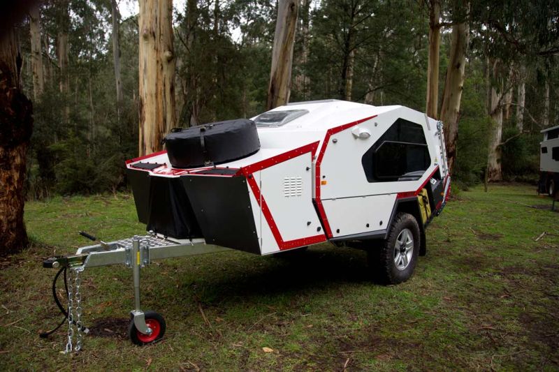 Firetail camper by Track Trailer