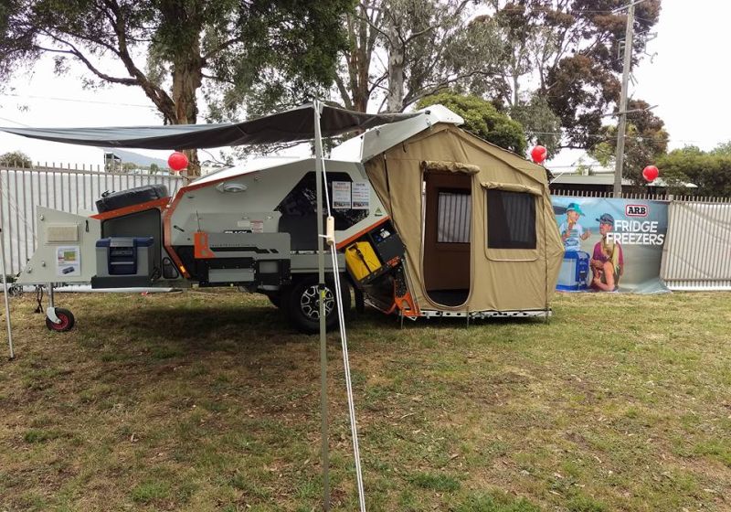 Firetail camper by Track Trailer