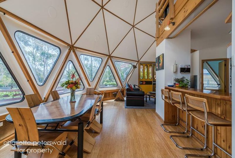 Geo-dome house by John and Penny Smith