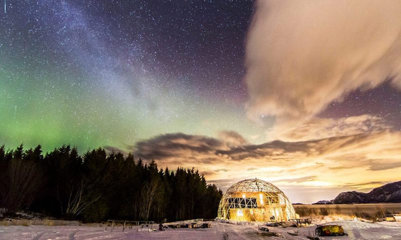 Hjertefolger family in Arctic Circle