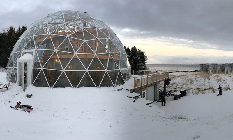 Hjertefolger family in Arctic Circle