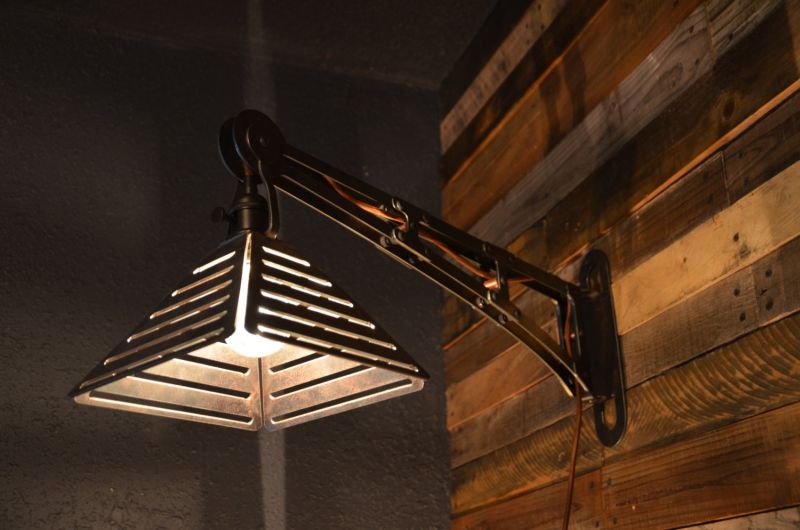 Upcycled pendant lighting 