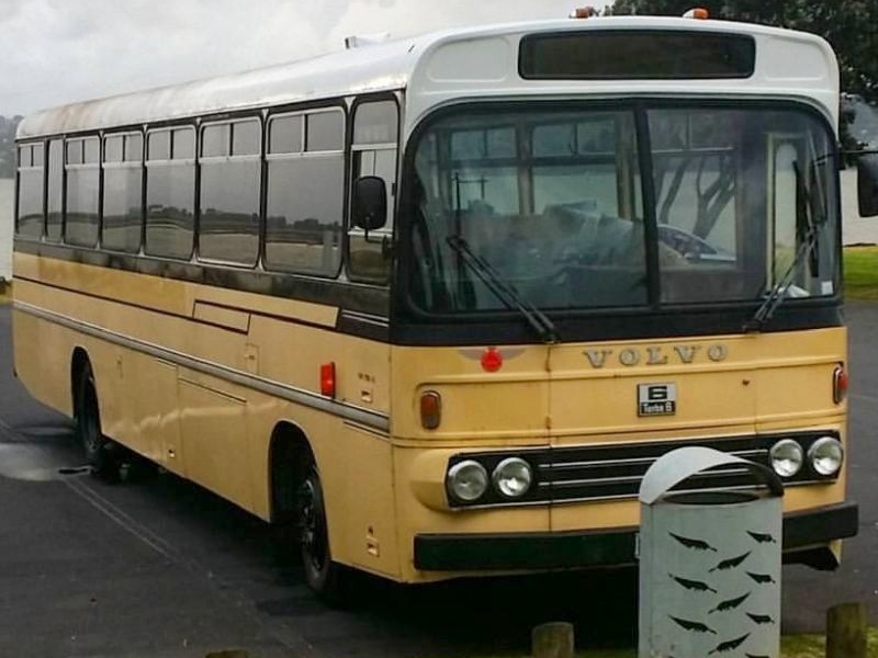 Renovated bus home by Andrew and Amber