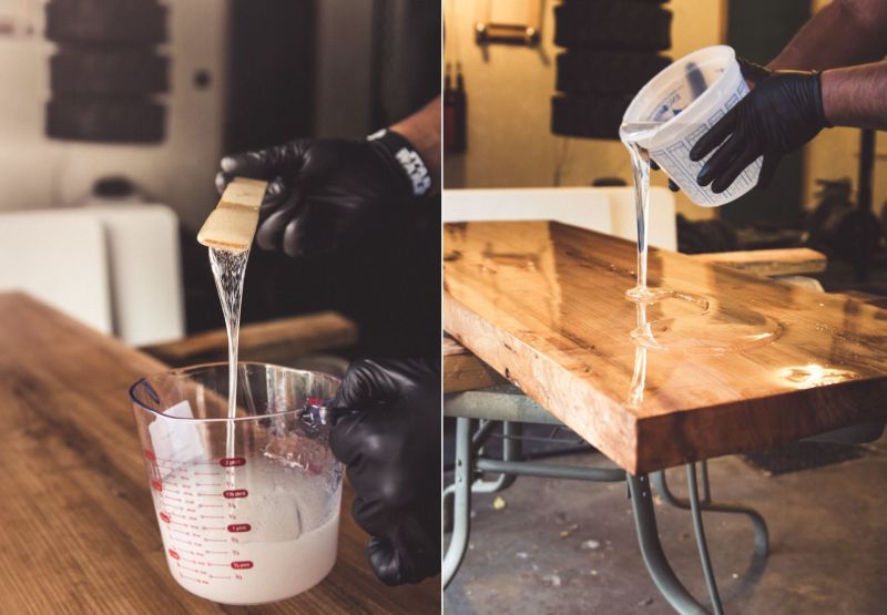 This guy repurposed old piano into DIY piano desk 