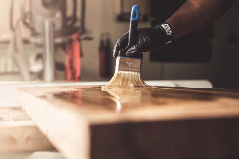 This guy repurposed old piano into DIY piano desk 