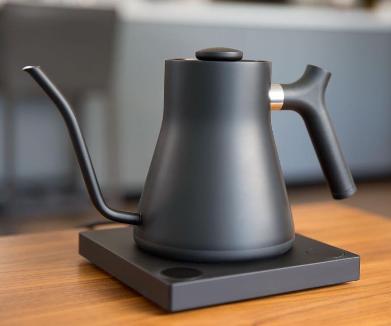 Stagg EKG+ smart kettle by Fellow can be controlled remotely 