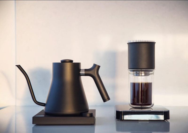 Stagg EKG+ smart kettle by Fellow can be controlled remotely 