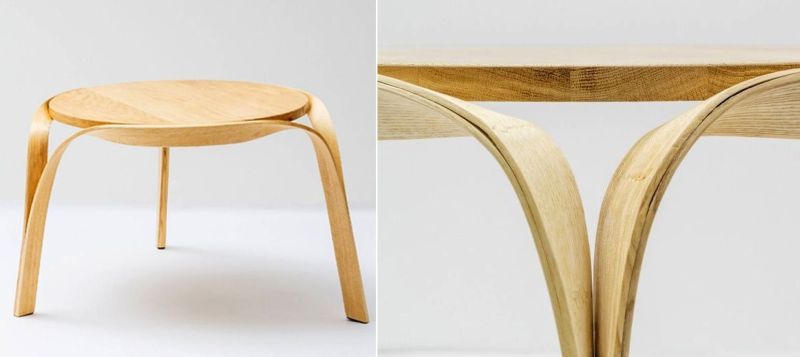 Steam bending furniture by Bar Gantz