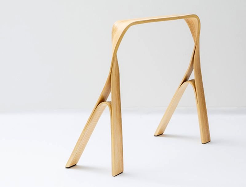 Steam bending furniture by Bar Gantz