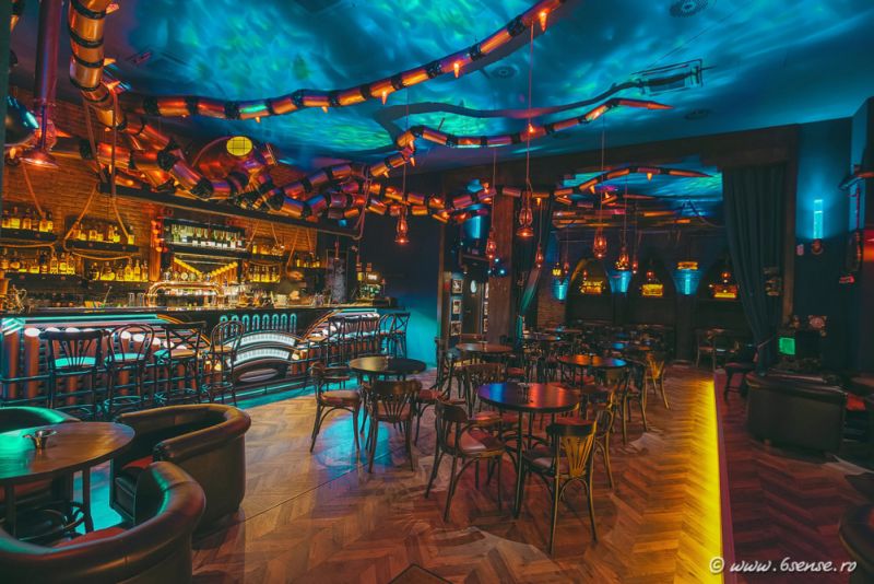 The Abyss Pub gets mind-boggling steampunk interiors 